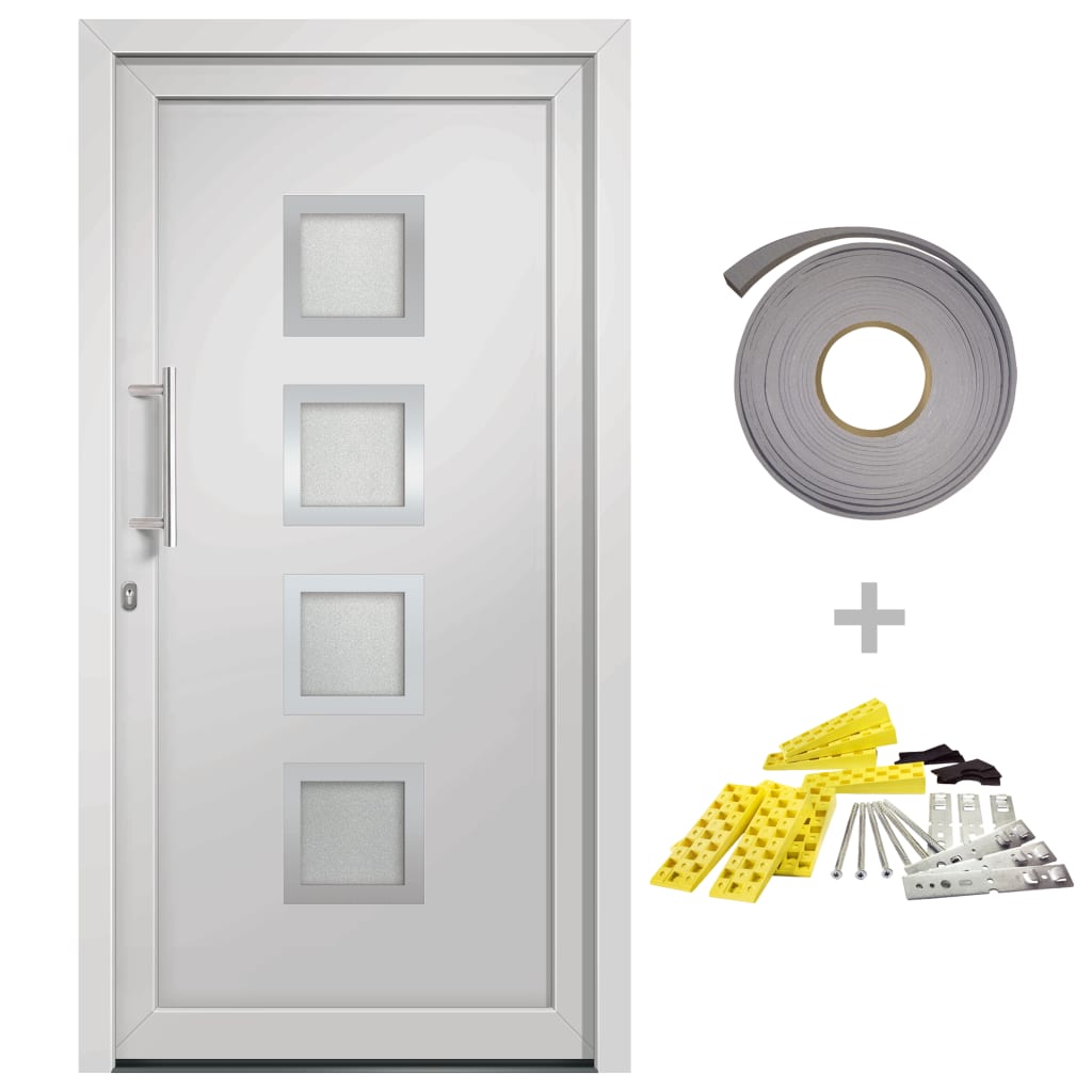 Porta di Ingresso Bianca 108x200 cm | homemem39
