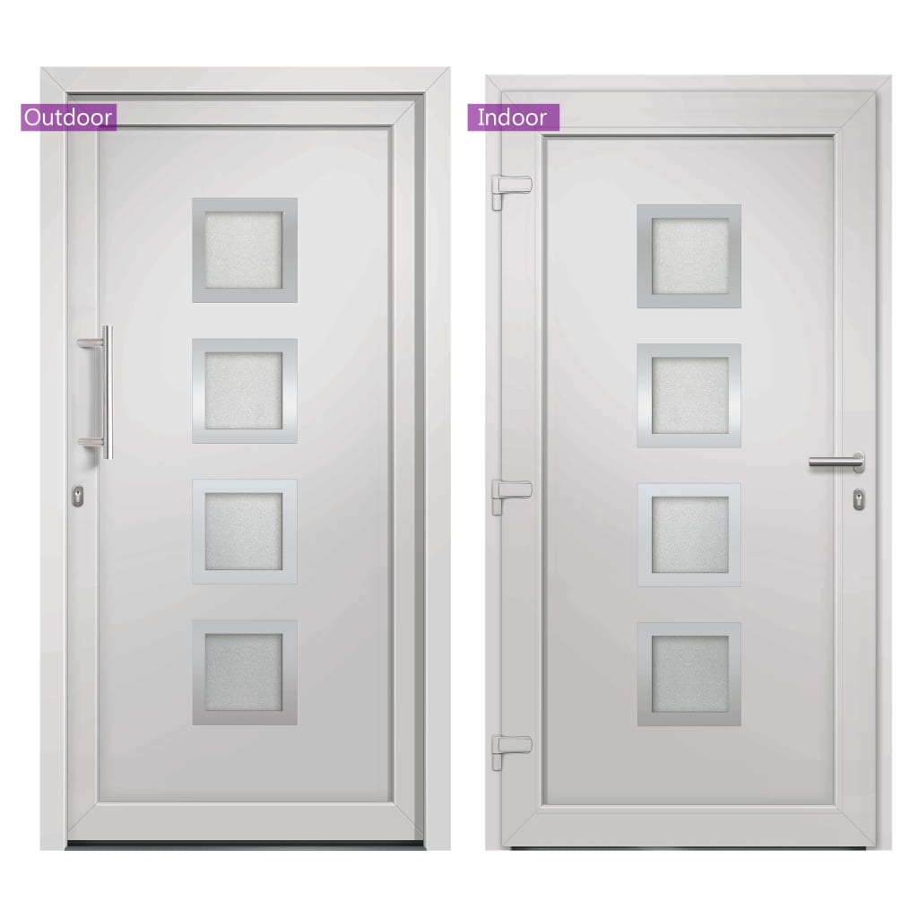 Porta di Ingresso Bianca 108x200 cm | homemem39