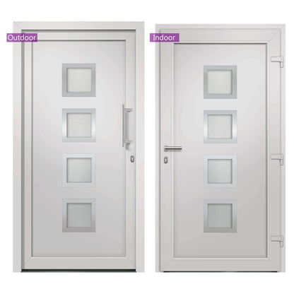 Porta di Ingresso Bianca 88x200 cm - homemem39