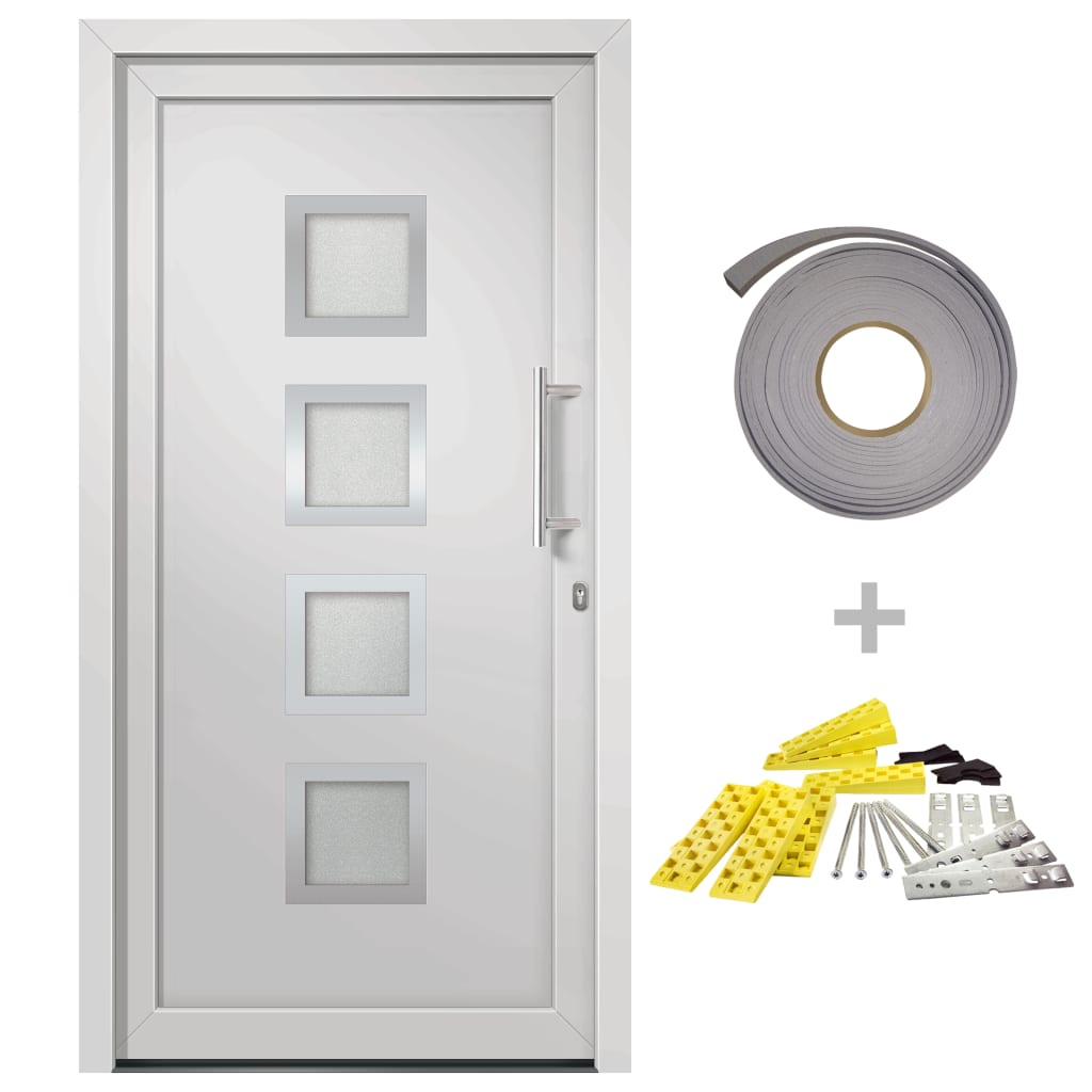 Porta di Ingresso Bianca 98x208 cm | homemem39