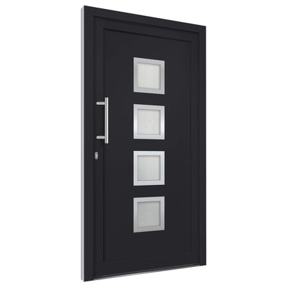 Porta di Ingresso Antracite 98x190 cm | homemem39
