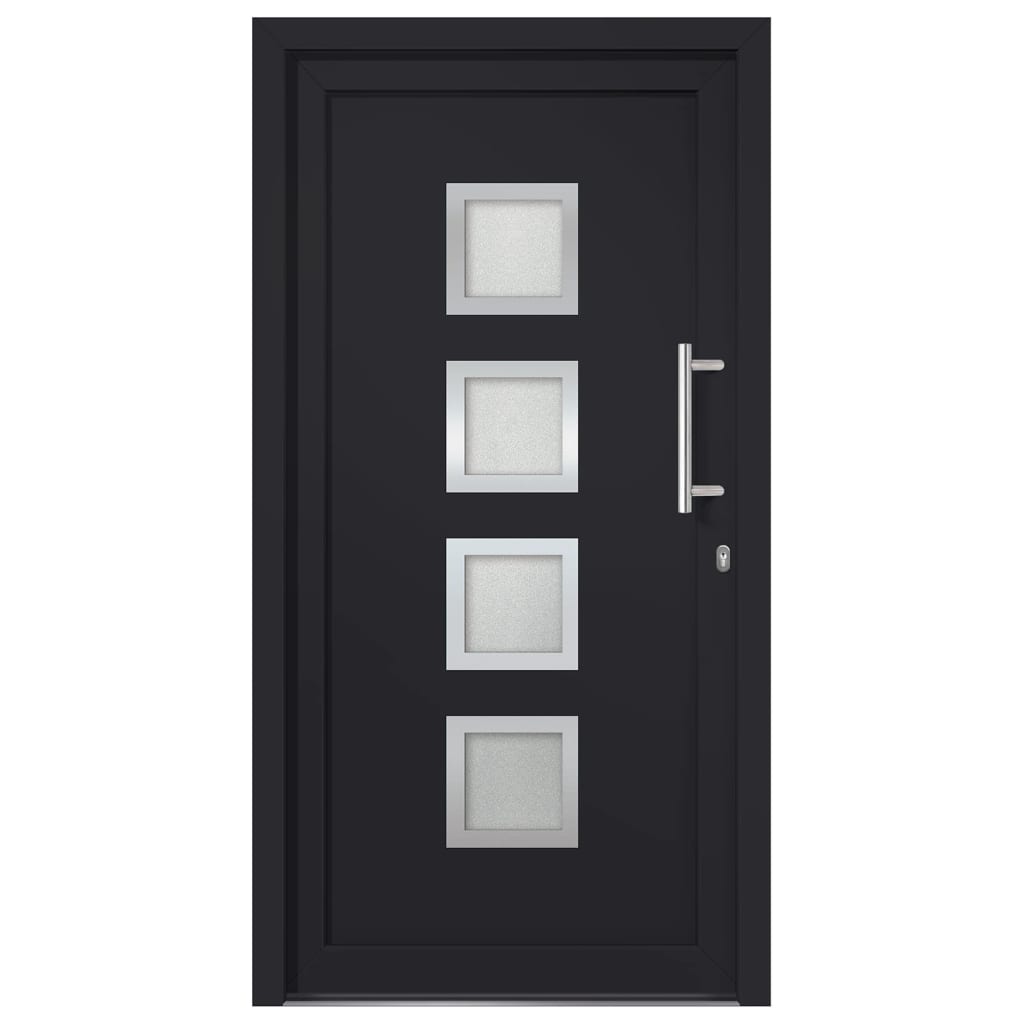 Porta di Ingresso Antracite 88x200 cm | homemem39