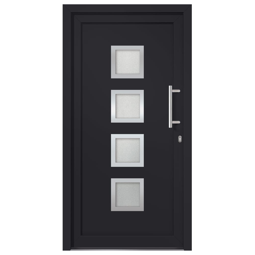 Porta di Ingresso Antracite 108x200 cm | homemem39
