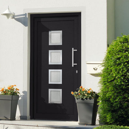 Porta di Ingresso Antracite 108x200 cm | homemem39