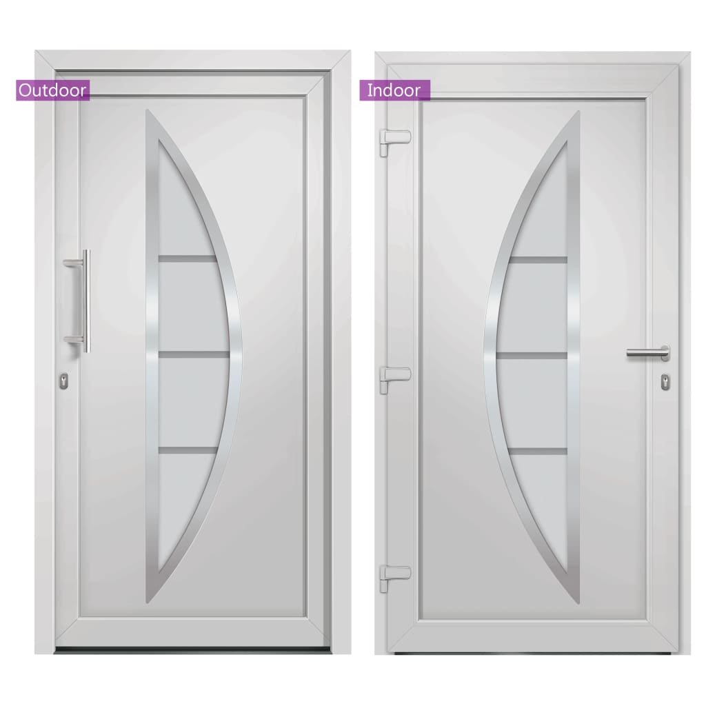 Porta di Ingresso Bianca 88x200 cm | homemem39