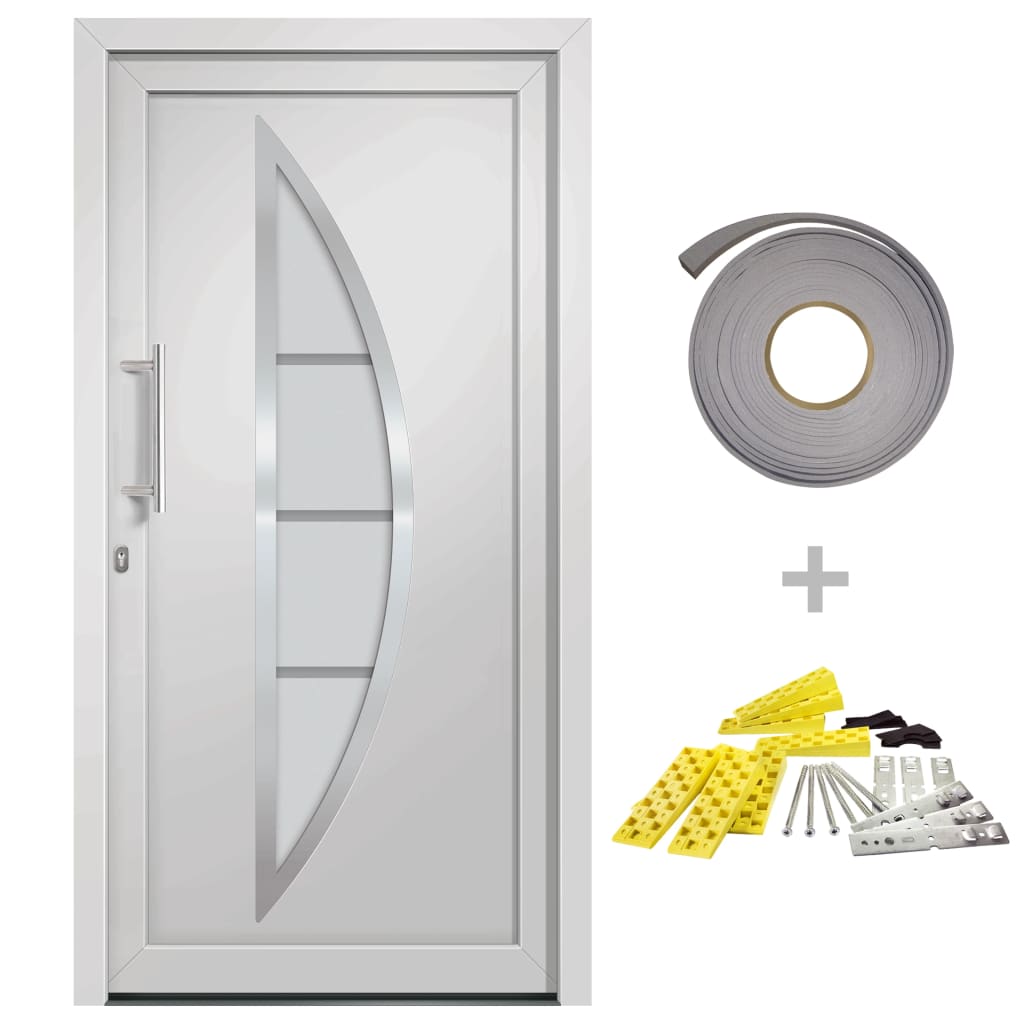 Porta di Ingresso Bianca 98x200 cm | homemem39