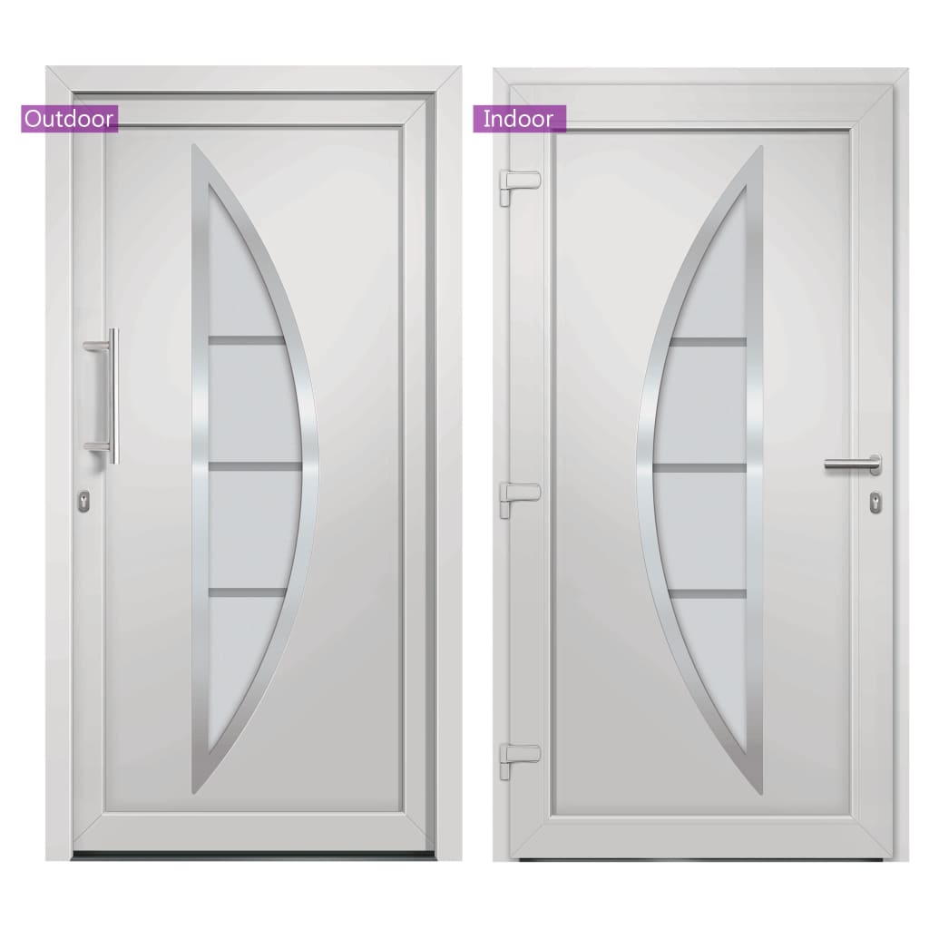 Porta di Ingresso Bianca 98x200 cm | homemem39