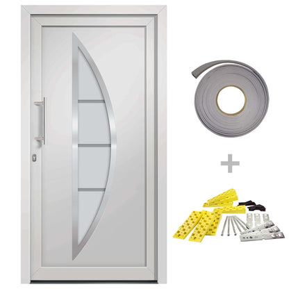Porta di Ingresso Bianca 108x208 cm - homemem39