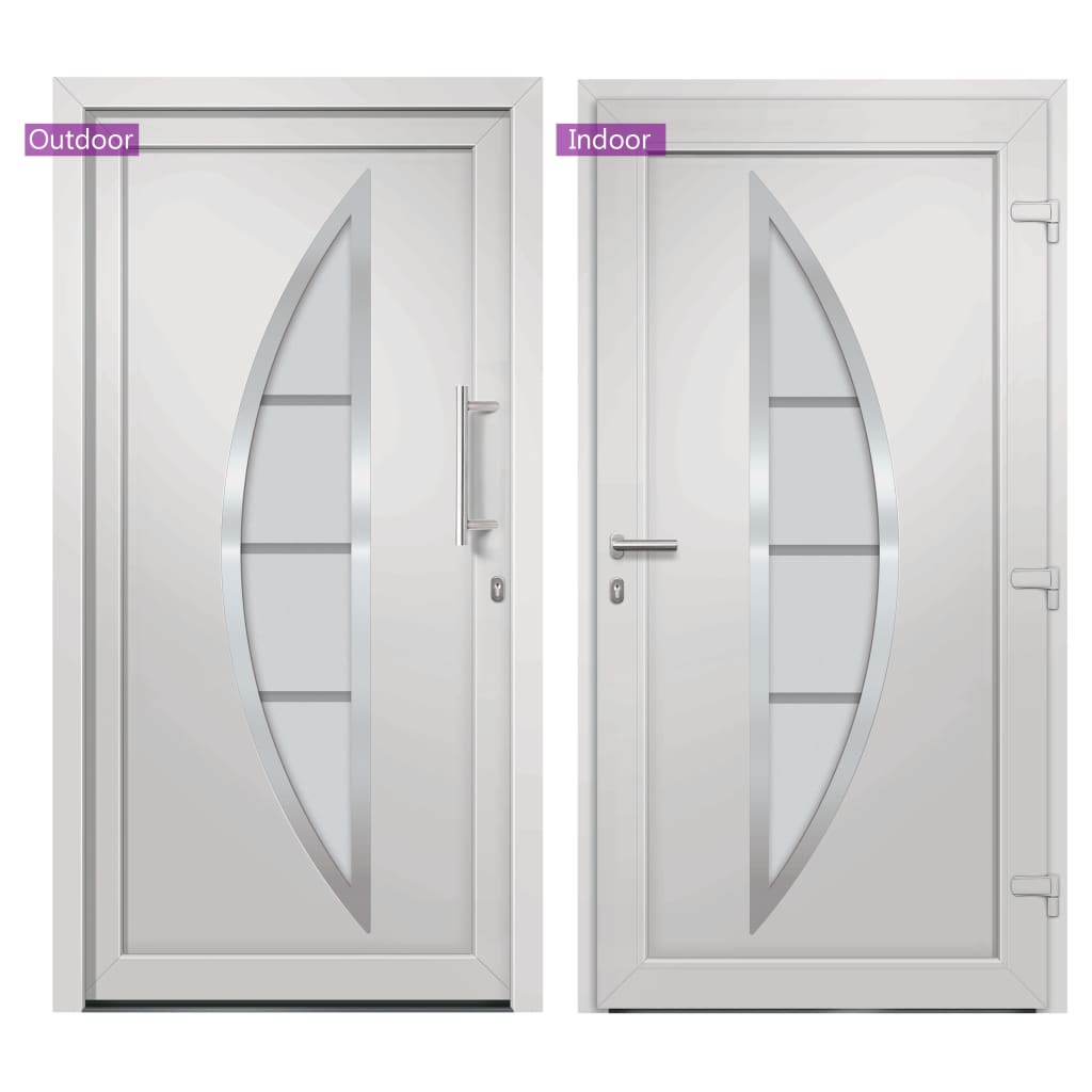 Porta di Ingresso Bianca 98x208 cm | homemem39