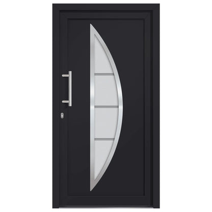 Porta di Ingresso Antracite 98x208 cm | homemem39
