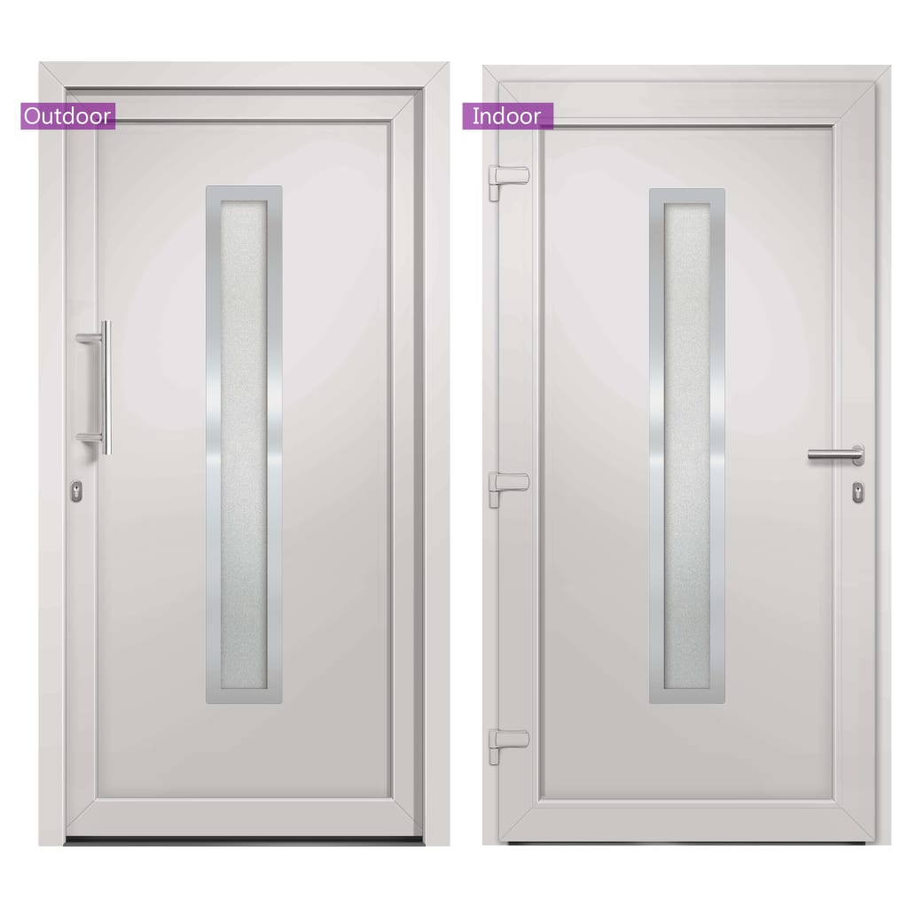 Porta di Ingresso Bianca 98x200 cm | homemem39
