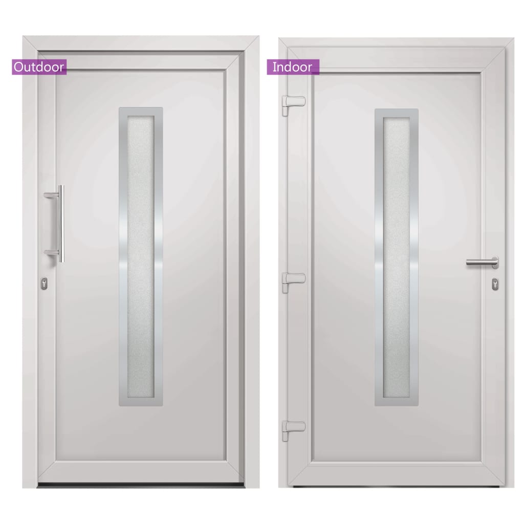 Porta di Ingresso Bianca 98x208 cm | homemem39