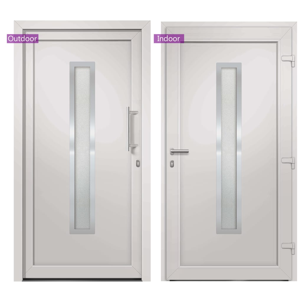 Porta di Ingresso Bianca 98x190 cm | homemem39