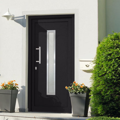 Porta di Ingresso Antracite 108x208 cm | homemem39