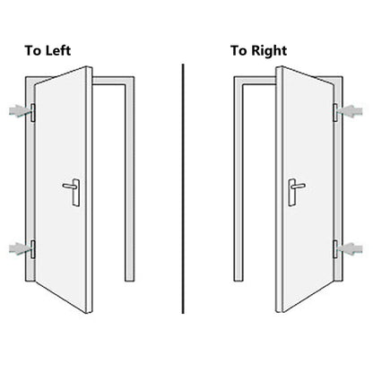 Porta di Ingresso Bianca 98x198 cm - homemem39
