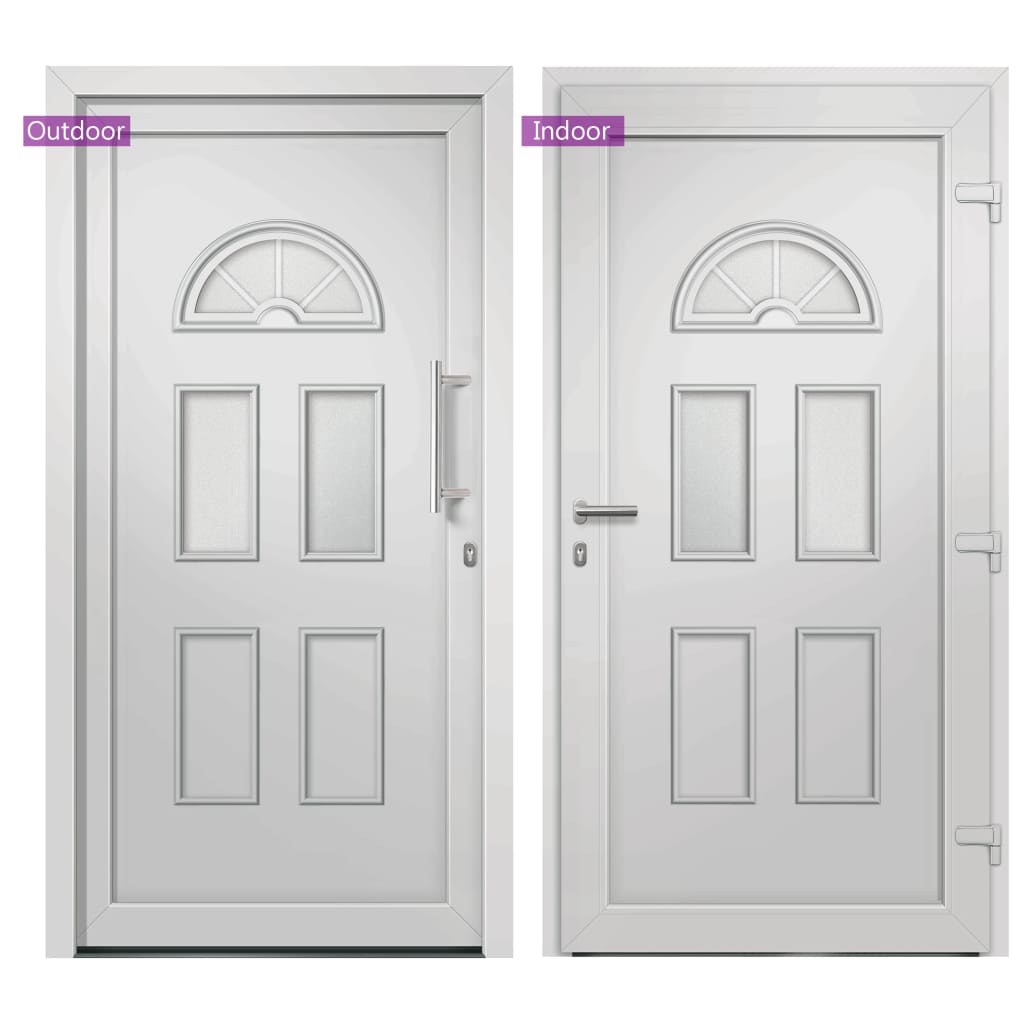 Porta di Ingresso Bianca 88x208 cm | homemem39