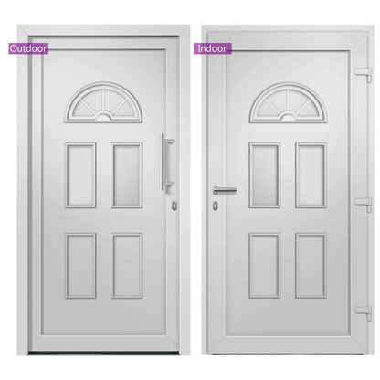 Porta di Ingresso Bianca 88x208 cm | homemem39