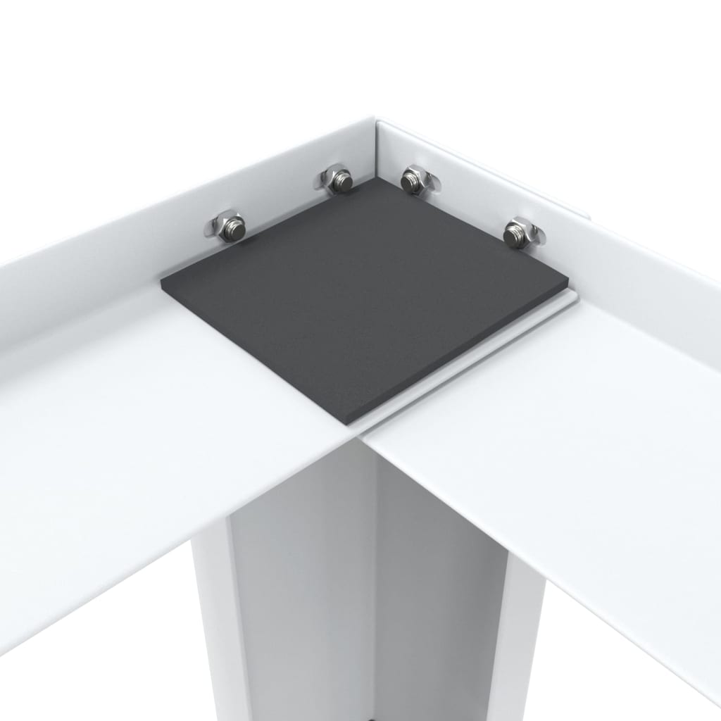 Supporto Doppio Lavatrice e Asciugatrice con Cassetti Bianco