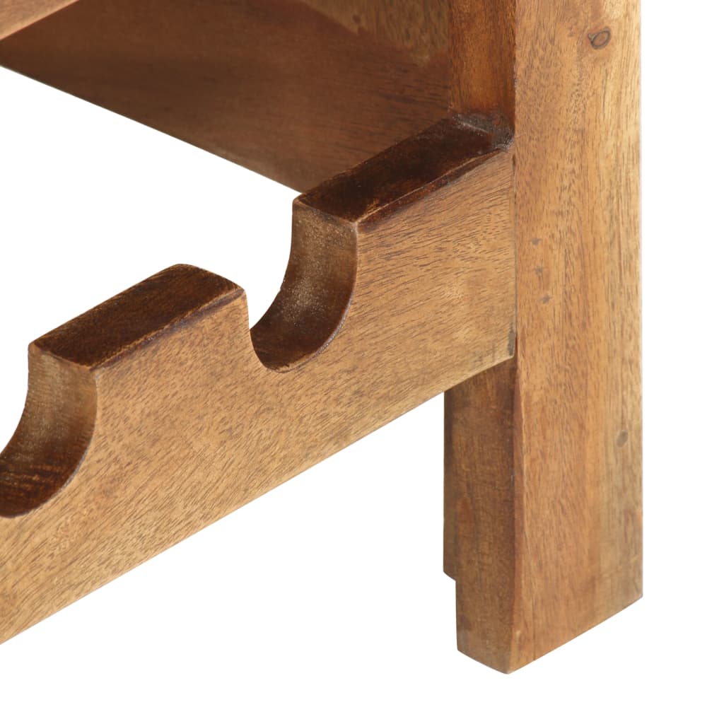 Mobiletto Portavini 40x30x80 cm in Legno Massello di Acacia | homemem39