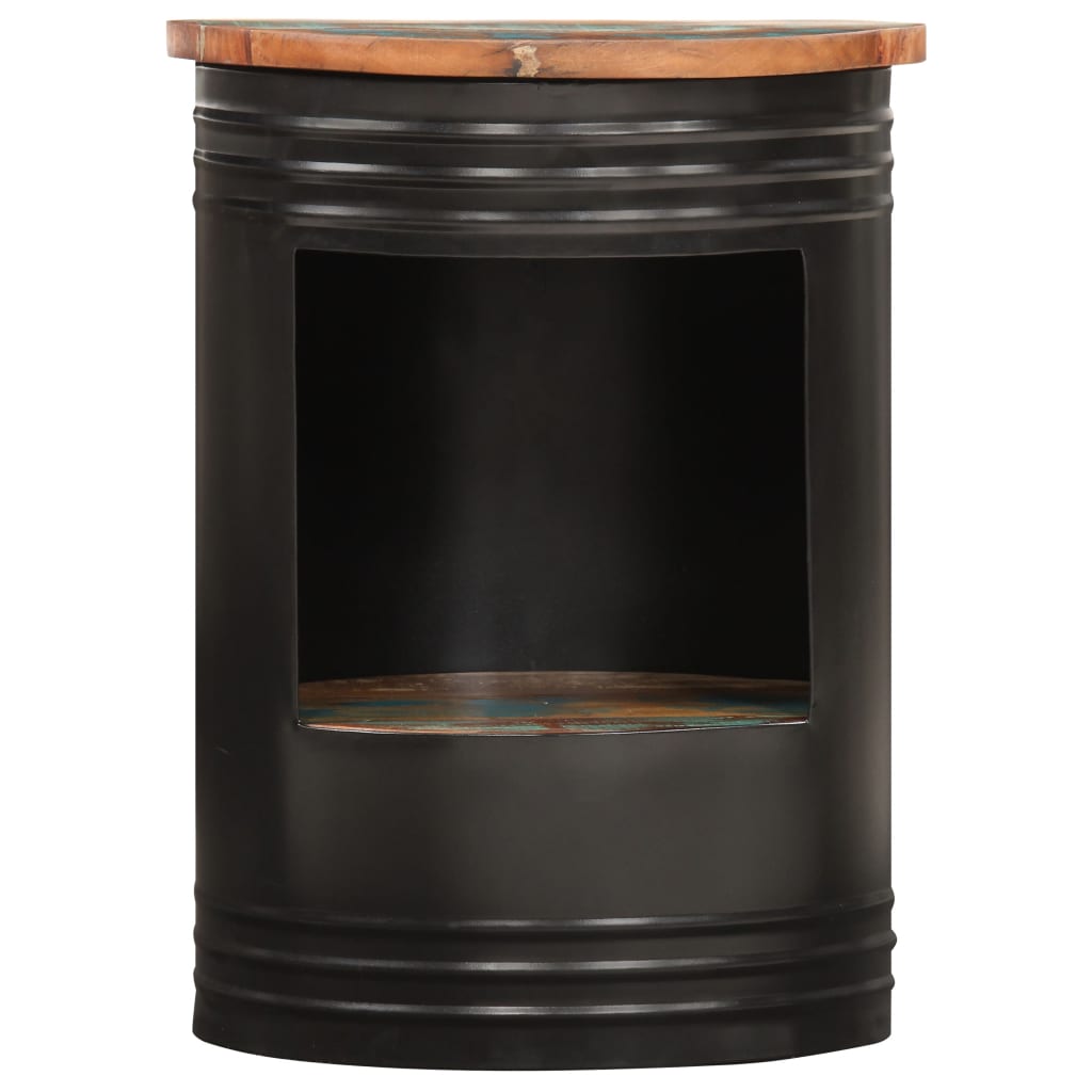 Tavolino da Salotto 43x55 cm in Legno Massello di Recupero | homemem39