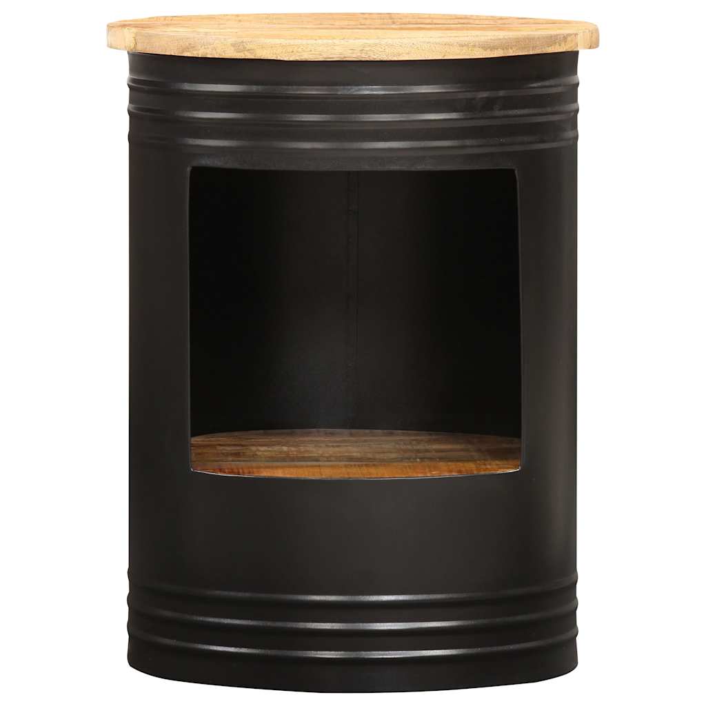 Tavolino da Salotto 43x55 cm in Legno Massello di Mango | homemem39