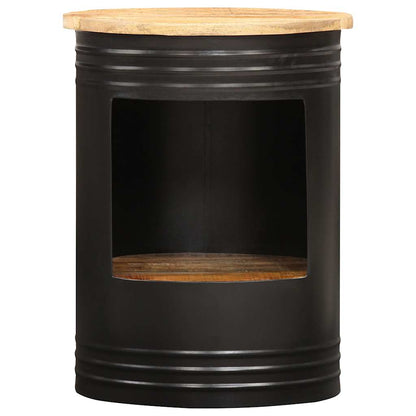 Tavolino da Salotto 43x55 cm in Legno Massello di Mango | homemem39