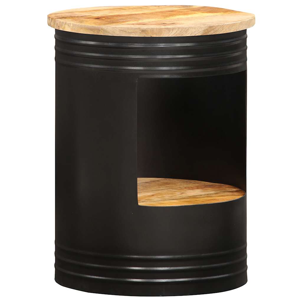 Tavolino da Salotto 43x55 cm in Legno Massello di Mango | homemem39