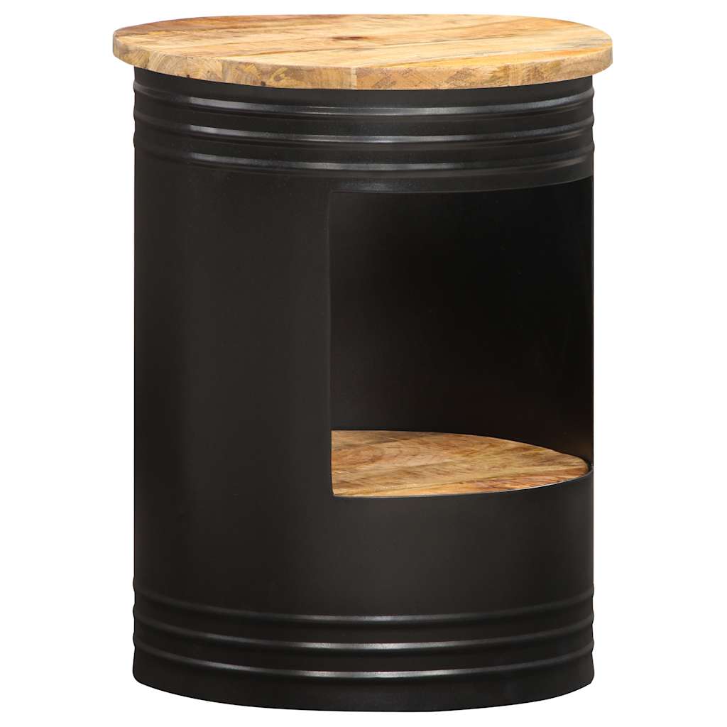 Tavolino da Salotto 43x55 cm in Legno Massello di Mango | homemem39