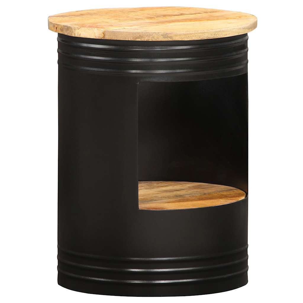Tavolino da Salotto 43x55 cm in Legno Massello di Mango | homemem39