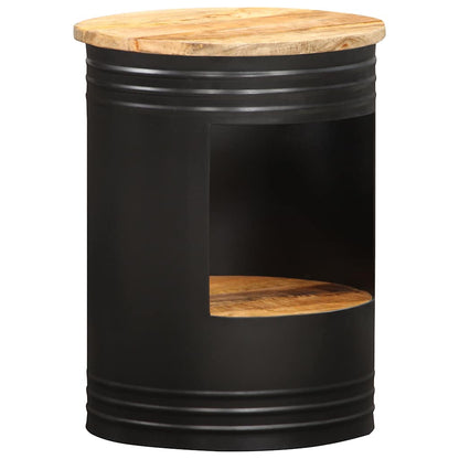 Tavolino da Salotto 43x55 cm in Legno Massello di Mango | homemem39