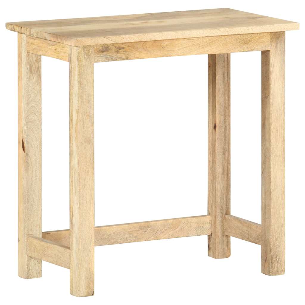 Tavolini Impilabili 3 pz in Legno Massello di Mango