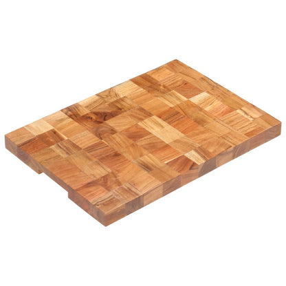 Tagliere 50x34x3,8 cm in Legno Massello di Acacia