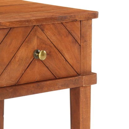 Comodino 40x40x50 cm in Legno Massello di Acacia - homemem39
