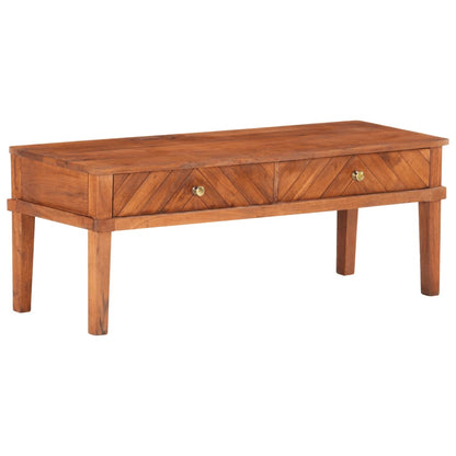 Mobile Porta TV 110x40x41 cm in Legno Massello di Acacia