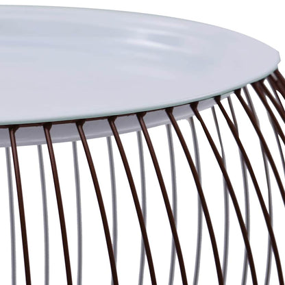 Tavolino da Salotto Oro Ø 41 cm