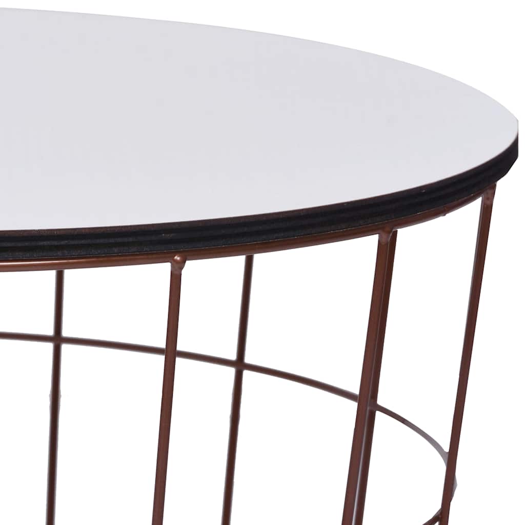 Tavolino da Salotto Oro Ø 40 cm