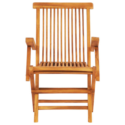 Set da Pranzo da Giardino 7 pz Pieghevole in Massello di Teak - homemem39