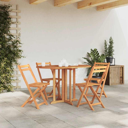 Tavolo Pieghevole a Farfalla 120x70x75 cm in Massello di Teak