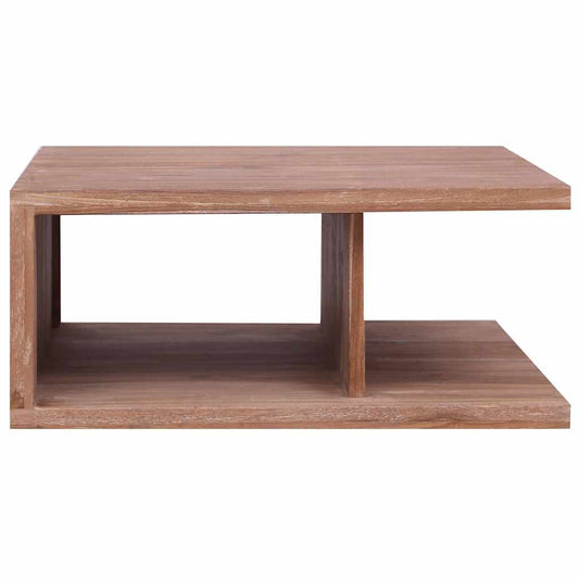 Tavolino da Salotto 70x70x30 cm in Legno Massello di Teak | homemem39