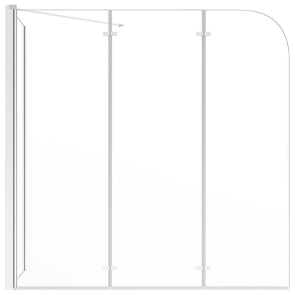 Cabina da Bagno 120x69x130 cm in Vetro Temperato Trasparente - homemem39