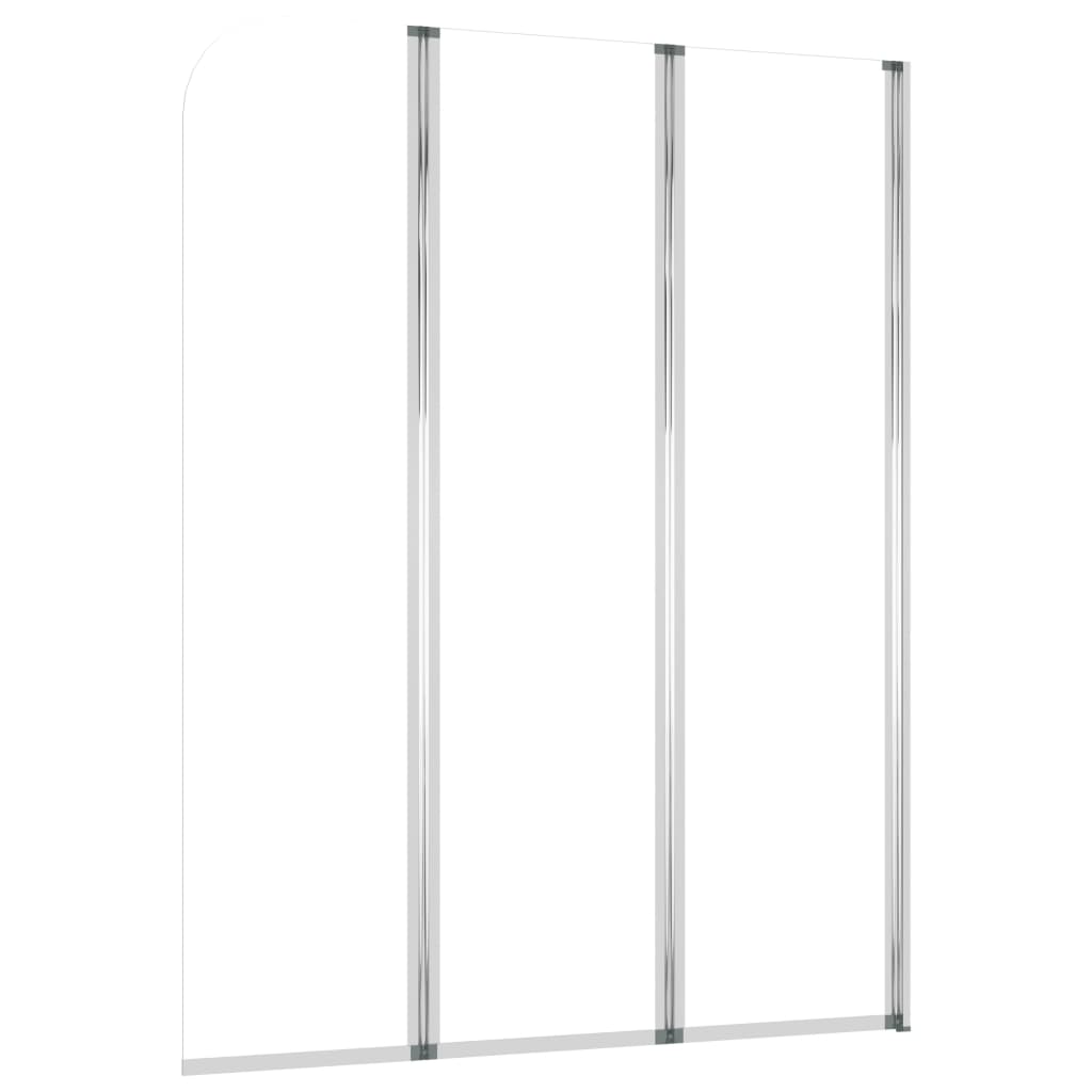 Cabine da Bagno 2 pz 104x130 cm in Vetro Temperato Trasparente | homemem39