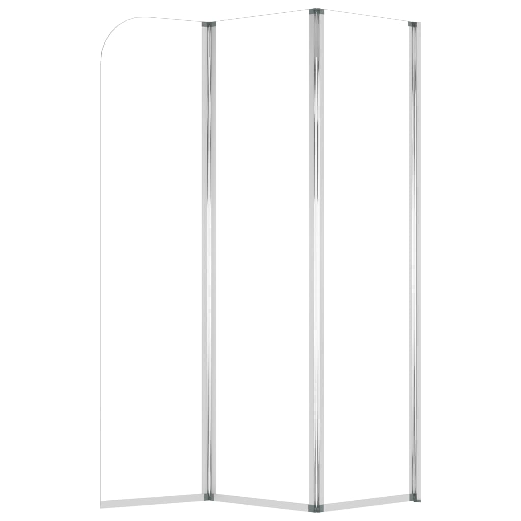 Cabine da Bagno 2 pz 104x130 cm in Vetro Temperato Trasparente | homemem39