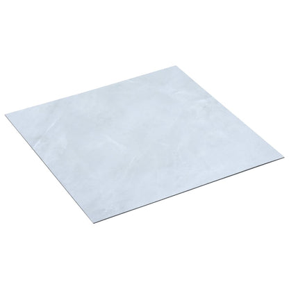 Listoni per Pavimenti Autoadesivi in PVC 5,11 m² Marmo Bianco - homemem39