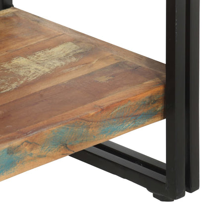 Libreria a 5 Ripiani 90x30x180 cm in Legno Massello di Recupero | homemem39