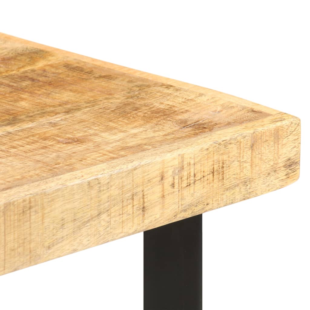 Tavolo da Bar 60x60x107 cm in Legno Ruvido di Mango | homemem39