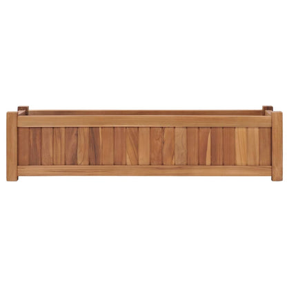 Letto Rialzato da Giardino 100x30x25 cm in Massello di Acacia - homemem39