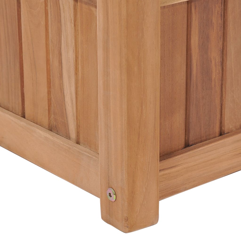 Letto Rialzato da Giardino 100x30x25 cm in Massello di Acacia - homemem39