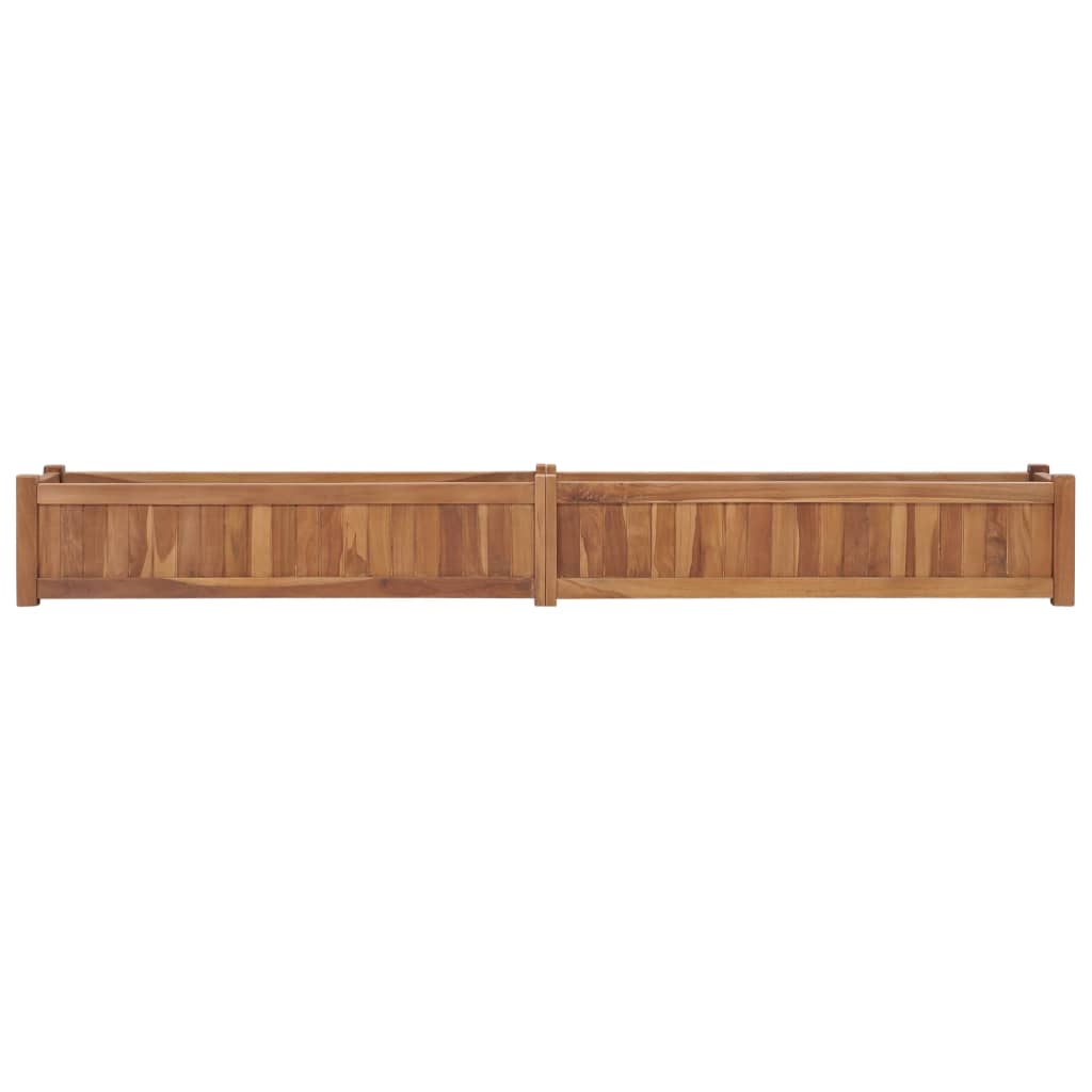 Letto Rialzato da Giardino 200x30x25 cm in Massello di Acacia - homemem39