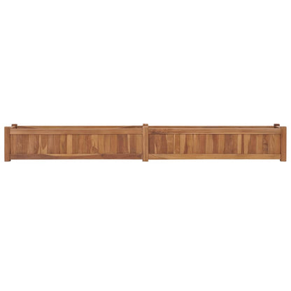 Letto Rialzato da Giardino 200x30x25 cm in Massello di Acacia - homemem39