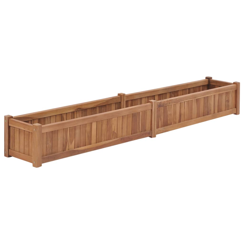Letto Rialzato da Giardino 200x30x25 cm in Massello di Acacia - homemem39
